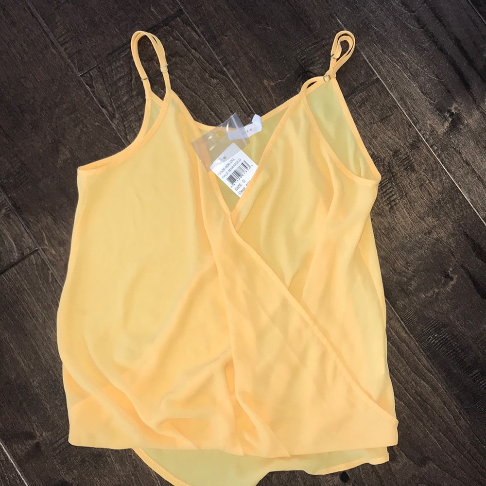 Yellow tank top